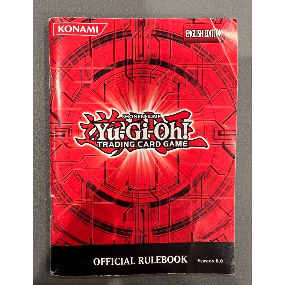 Yu-Gi-Oh Trading Card Game Official Handbook English Version 8.0 1996 EUC‎
